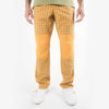 Picture of "THINK PINK"MAN CHECK CALANQUE KNEE PATCHES  DRAWSTRING ON WAIST AND BOTTOM IN COTTON GARMENT DYED