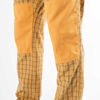 Picture of "THINK PINK"MAN CHECK CALANQUE KNEE PATCHES  DRAWSTRING ON WAIST AND BOTTOM IN COTTON GARMENT DYED