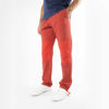 Picture of "THINK PINK"MAN CHECK CALANQUE KNEE PATCHES  DRAWSTRING ON WAIST AND BOTTOM IN COTTON GARMENT DYED