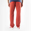 Picture of "THINK PINK"MAN CHECK CALANQUE KNEE PATCHES  DRAWSTRING ON WAIST AND BOTTOM IN COTTON GARMENT DYED