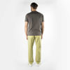 Picture of "THINK PINK"MAN CHECK CALANQUE KNEE PATCHES  DRAWSTRING ON WAIST AND BOTTOM IN COTTON GARMENT DYED