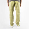 Picture of "THINK PINK"MAN CHECK CALANQUE KNEE PATCHES  DRAWSTRING ON WAIST AND BOTTOM IN COTTON GARMENT DYED