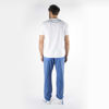 Picture of "THINK PINK"MAN CHECK CALANQUE KNEE PATCHES  DRAWSTRING ON WAIST AND BOTTOM IN COTTON GARMENT DYED