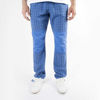 Picture of "THINK PINK"MAN CHECK CALANQUE KNEE PATCHES  DRAWSTRING ON WAIST AND BOTTOM IN COTTON GARMENT DYED