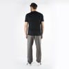 Picture of "THINK PINK"MAN CHECK CALANQUE KNEE PATCHES  DRAWSTRING ON WAIST AND BOTTOM IN COTTON GARMENT DYED