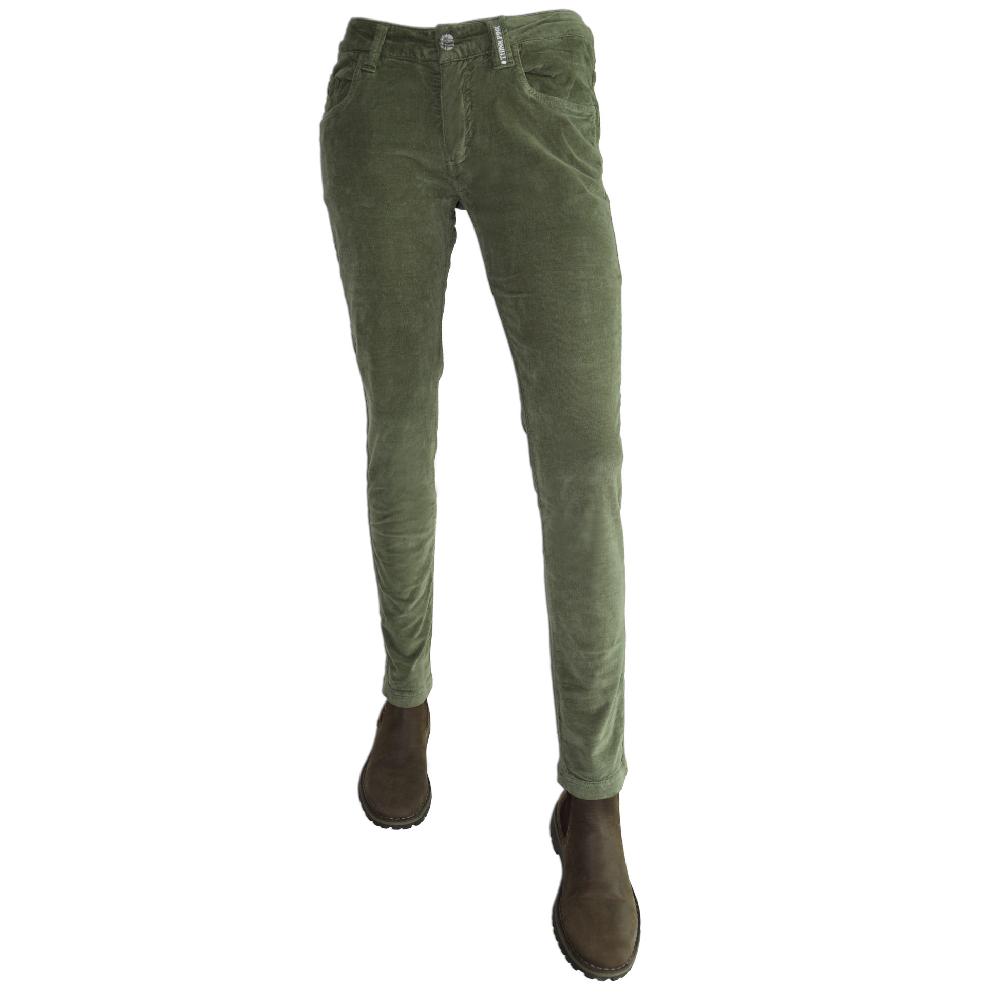 Think Pink | pantaloni donna fw1504| Think Pink