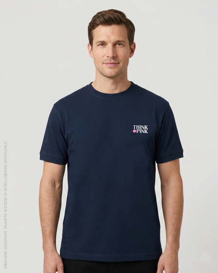 Immagine di T-shirt unisex manica corta stampa retro "offline" tpm205s26g